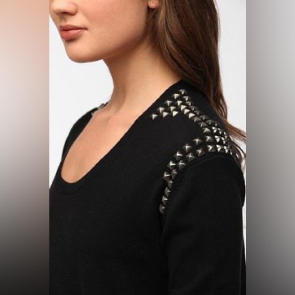 Silence + Noise for Urban Outfitters Studded Cut-Out Sweater
